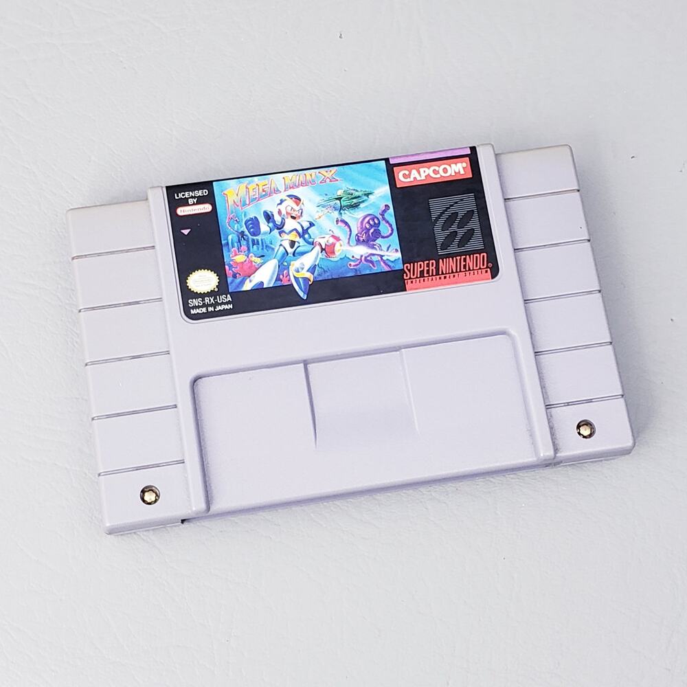 Mega Man X SNES Super Nintendo Game Cartridge Only Authentic